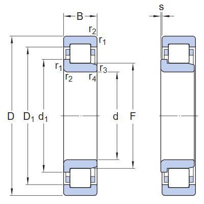 NJ 2224 ECM bearing NJ 2224 ECM bearing